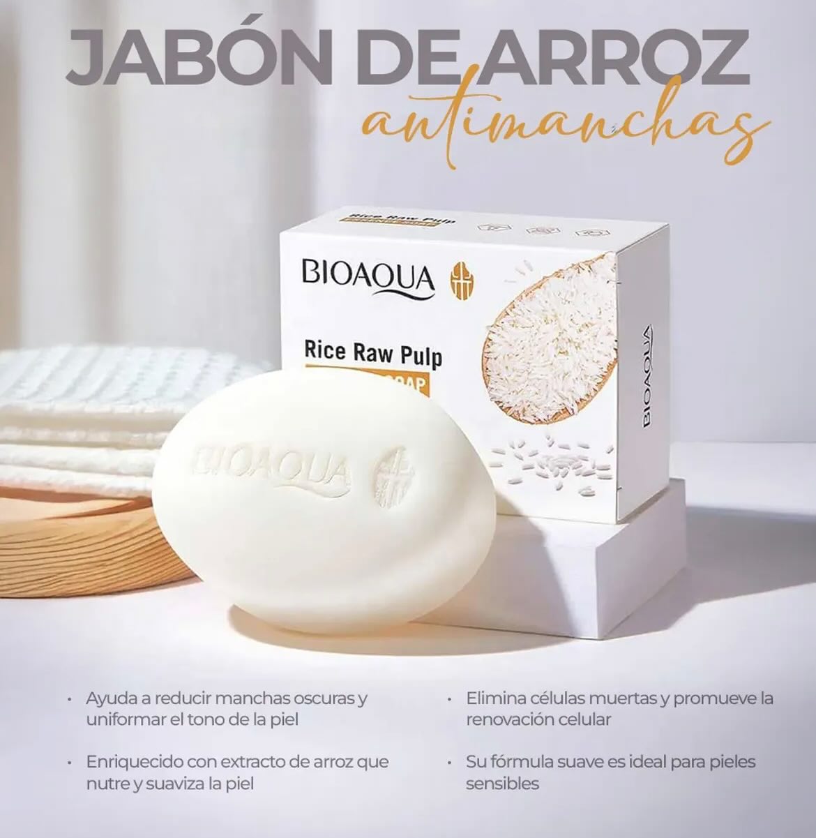 Jabon Arroz Bioaqua