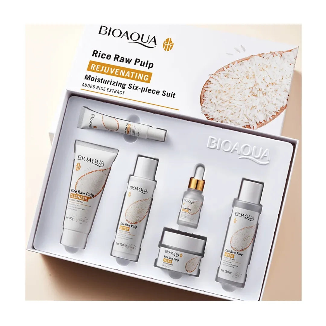 Kit Bioaqua Arroz piel de porcelana