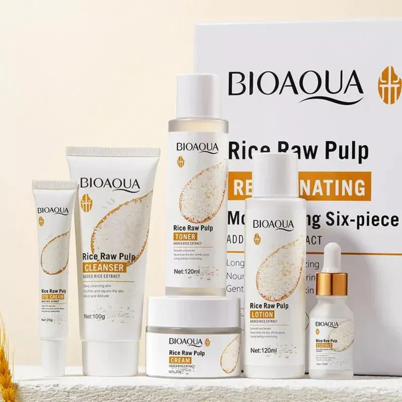 Kit Bioaqua Arroz piel de porcelana